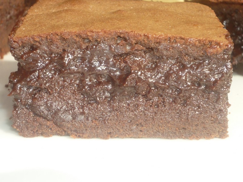 Brownies cu unt de arahide