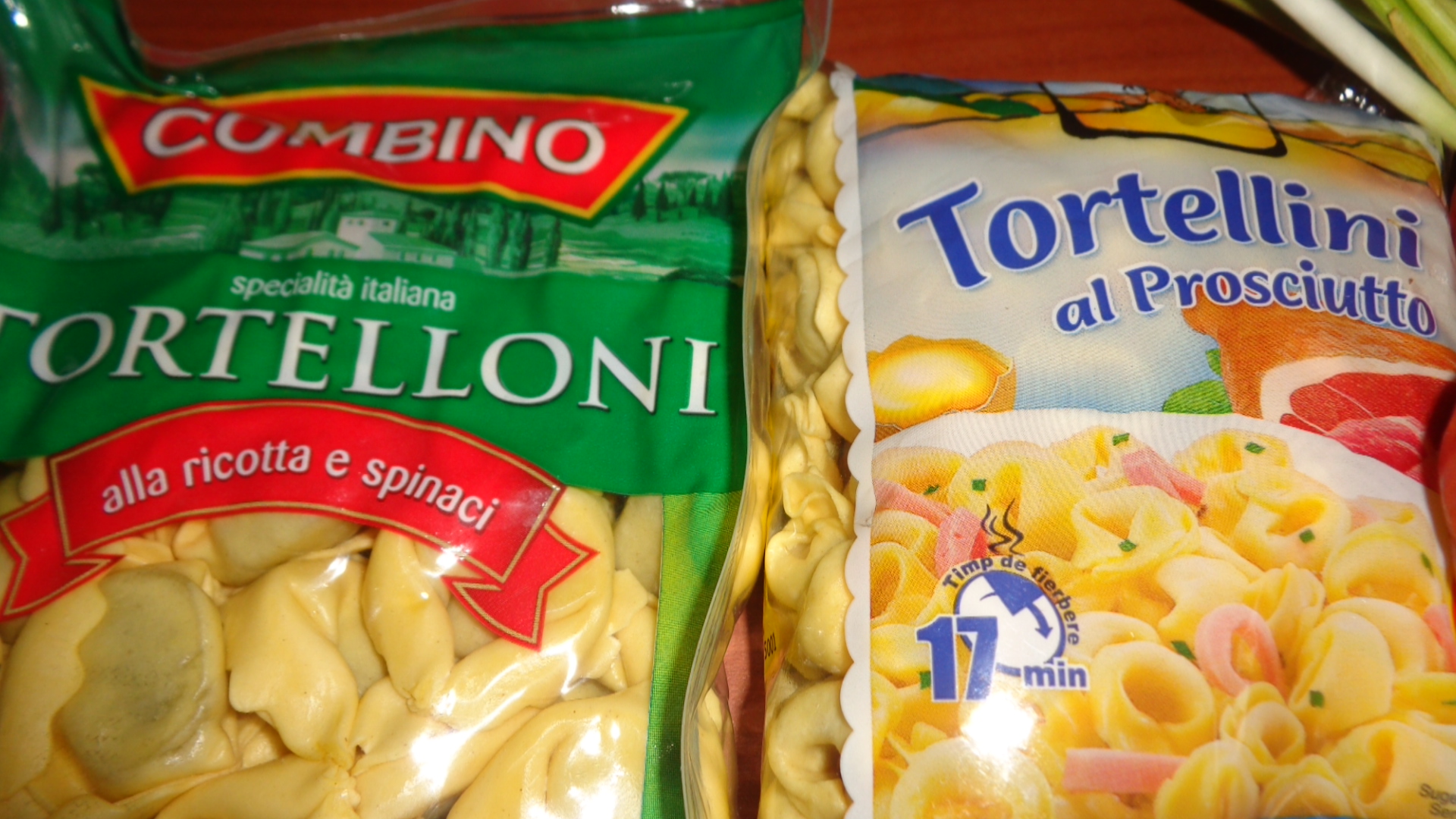 Tortellini cu ciuperci si carnaciori