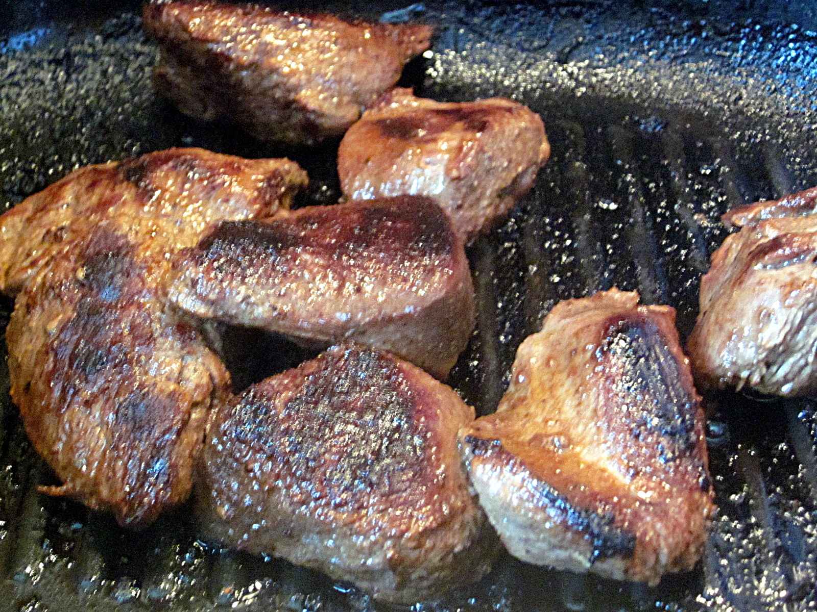 Friptură de cangur/ Kangaroo Steaks