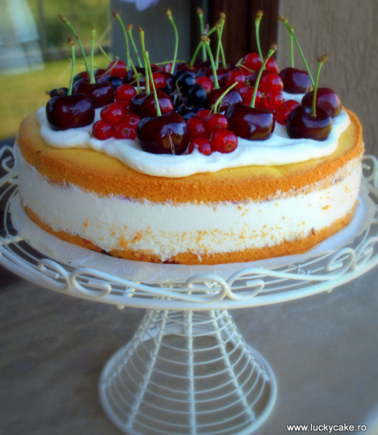 Tort Cherry-ricotta