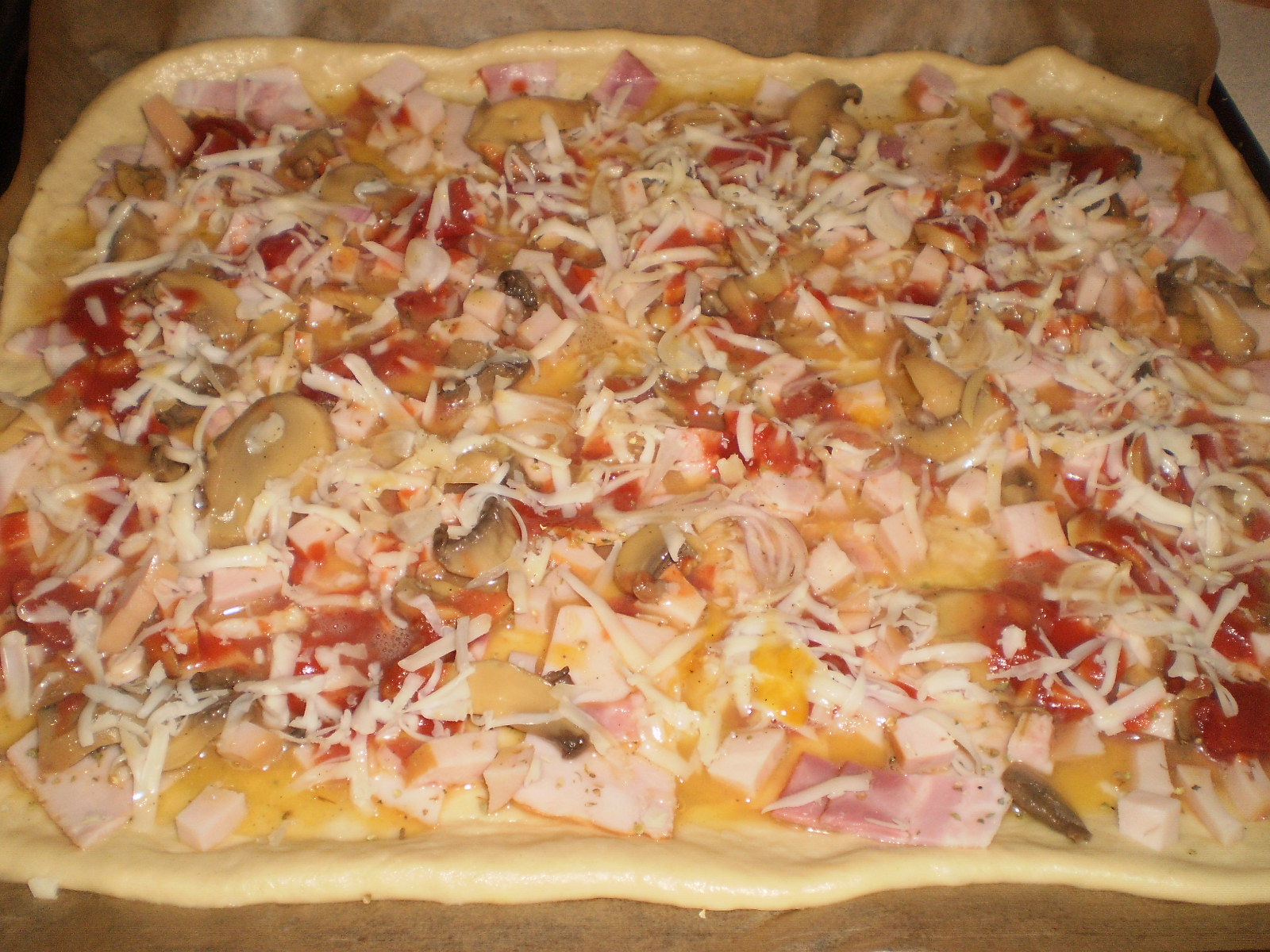 Pizza pufoasa