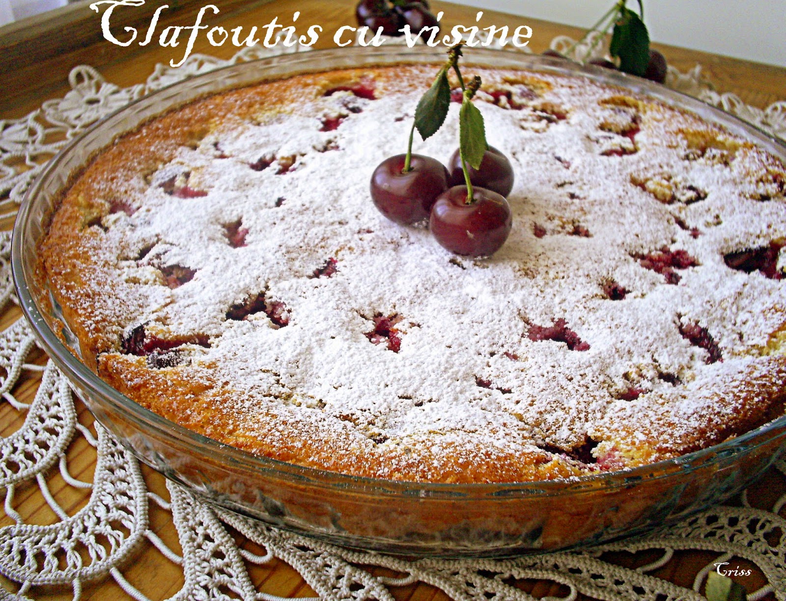 Clafoutis cu visine