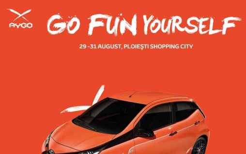 Go Fun Yourself by Toyota Romania la Ploiesti Shopping City - Weekend dedicat pasionatilor de automobile 