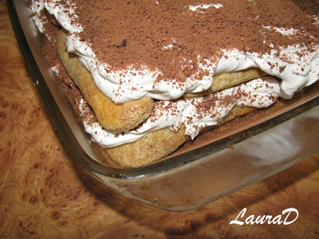 Tiramisu reţeta cu frisca