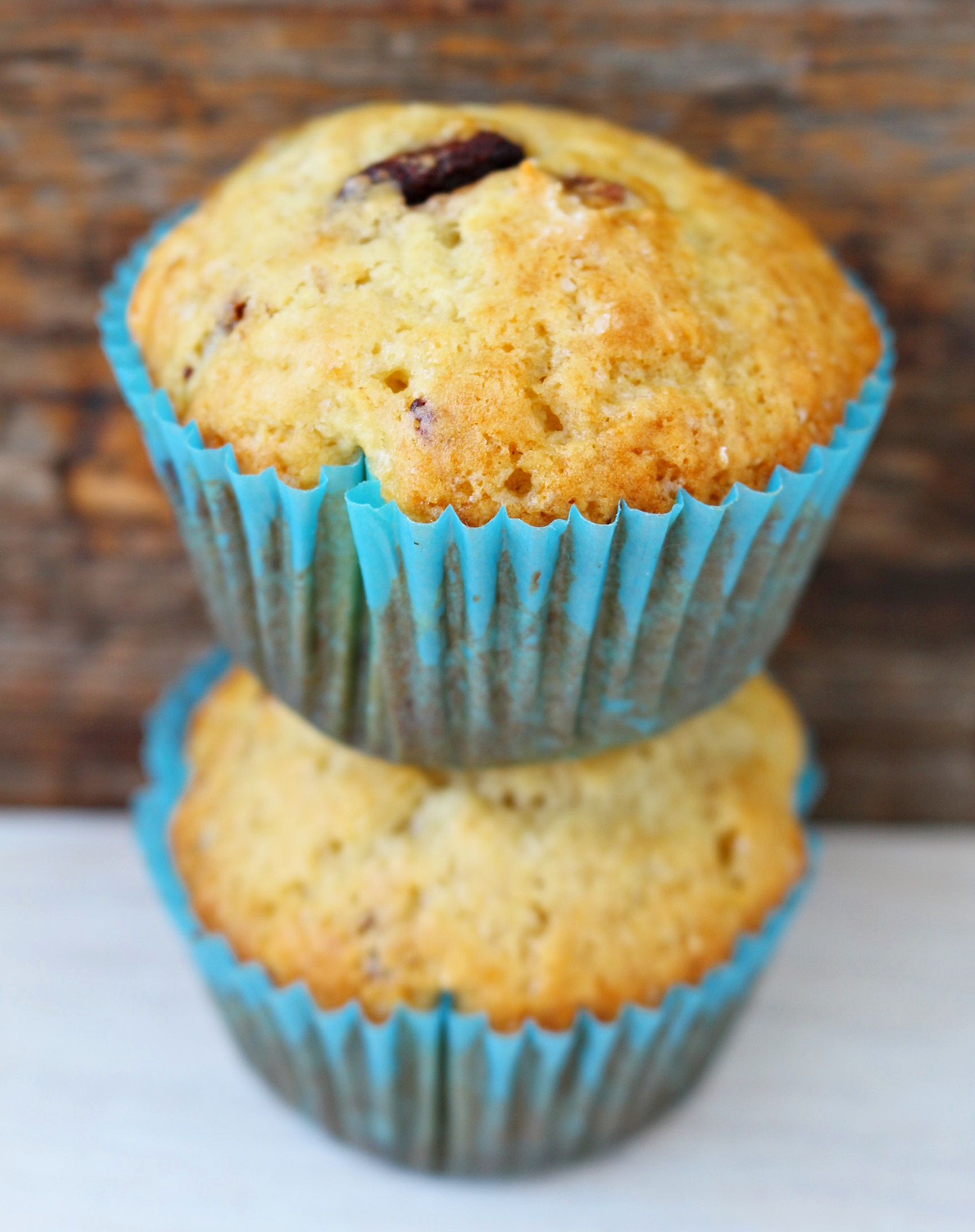 Muffins cu ciocolata si aroma de portocale