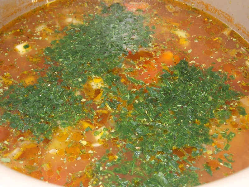 Ciorba de legume , la multicooker ( de post )