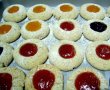 Fursecuri "amprenta" cu gem - Thumbprint cookies-4