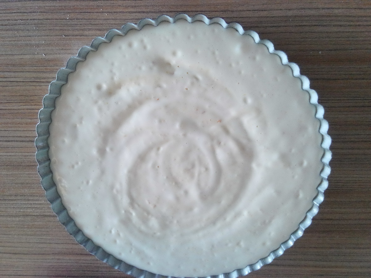 Tort cu portocale si crema de vanilie cu mascarpone