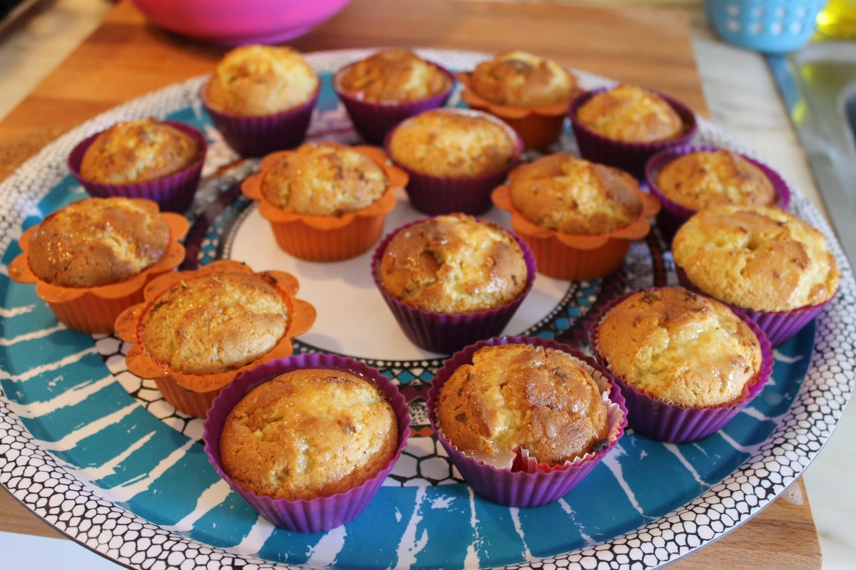 Muffins de lamaie insiropate