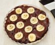 Tarta cu ciocolata si banane-3