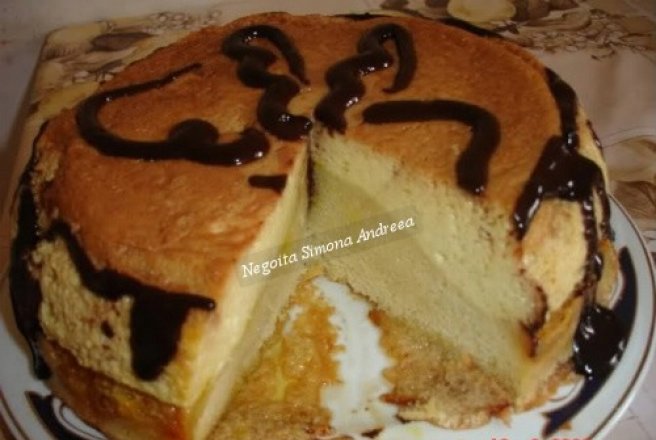 Tort crema de zahar ars