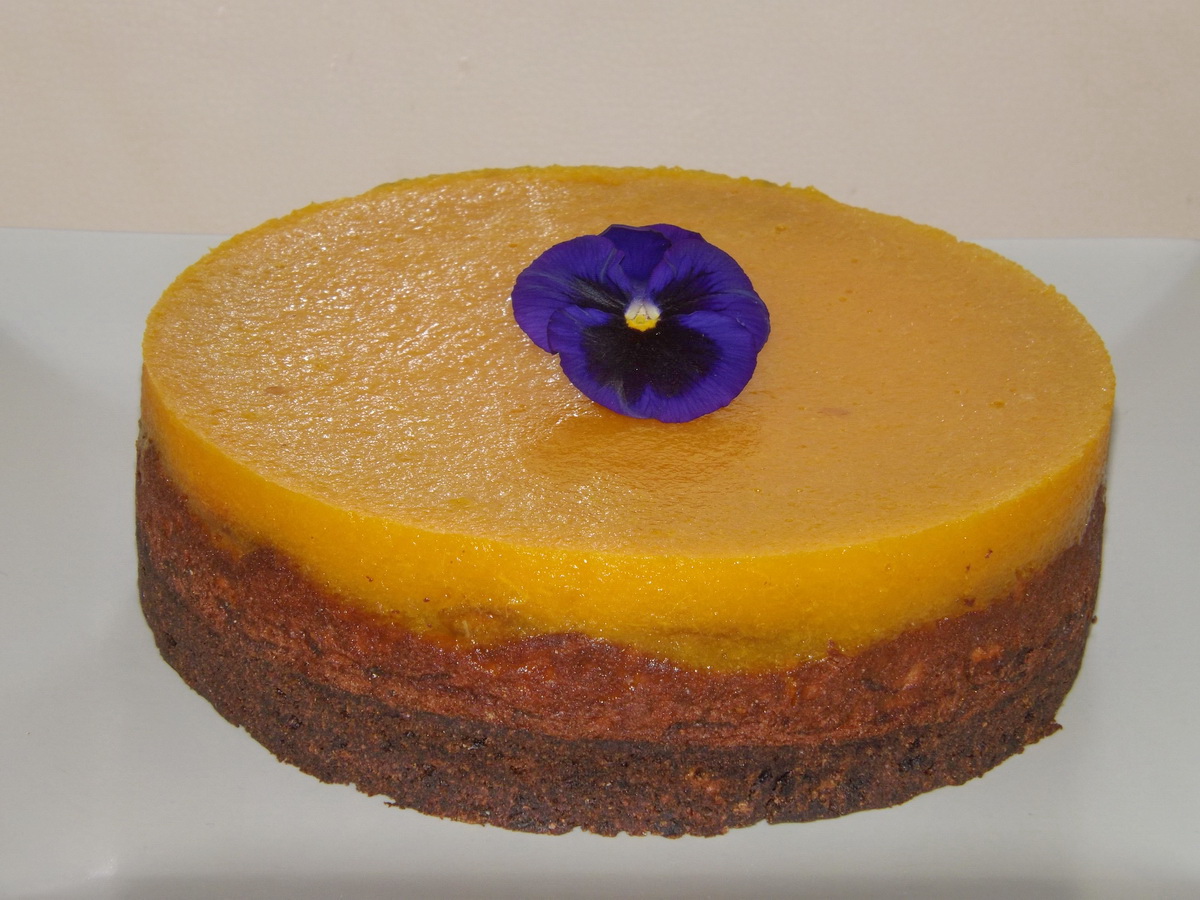 Cheesecake cu portocale