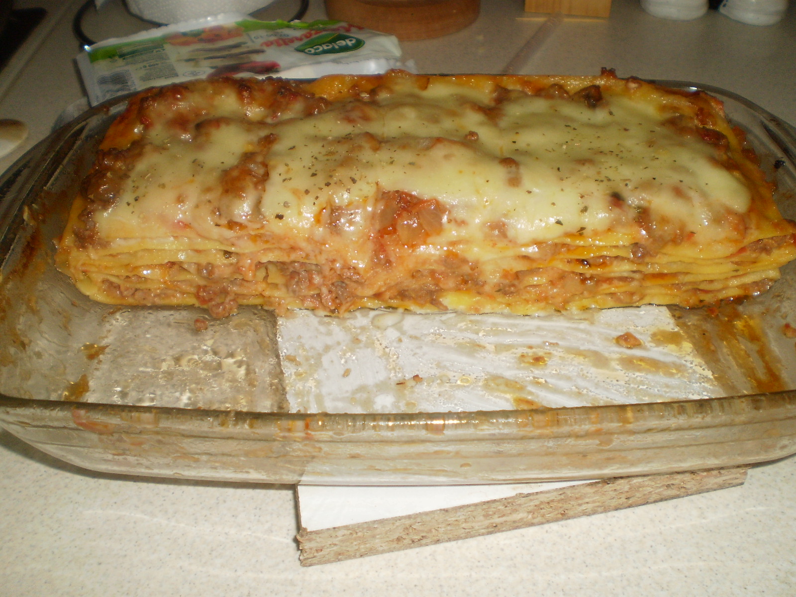 Lasagna cu carne tocata