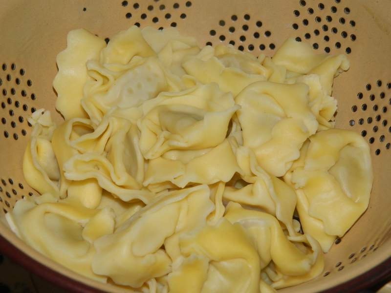 Omleta cu tortelloni