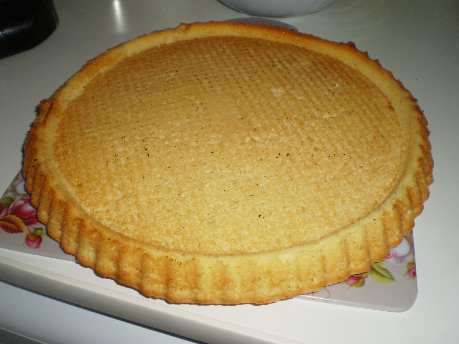 Tarta cu capsuni si crema de ciocolata