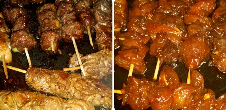 Frigarui Yakitori de curcan