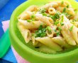 Penne cu praz si branza Edamer-10