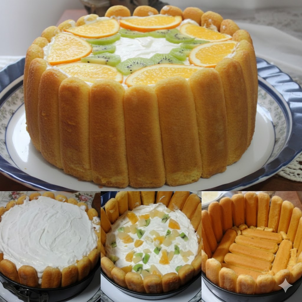 Reteta de Tort diplomat - un dulce festiv si gustos