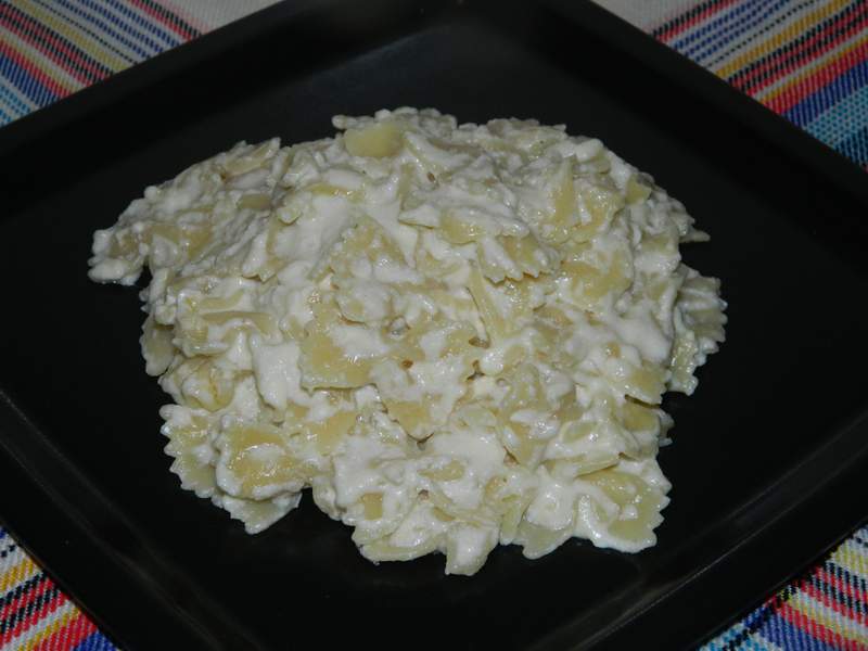 Farfalle quatro formaggi