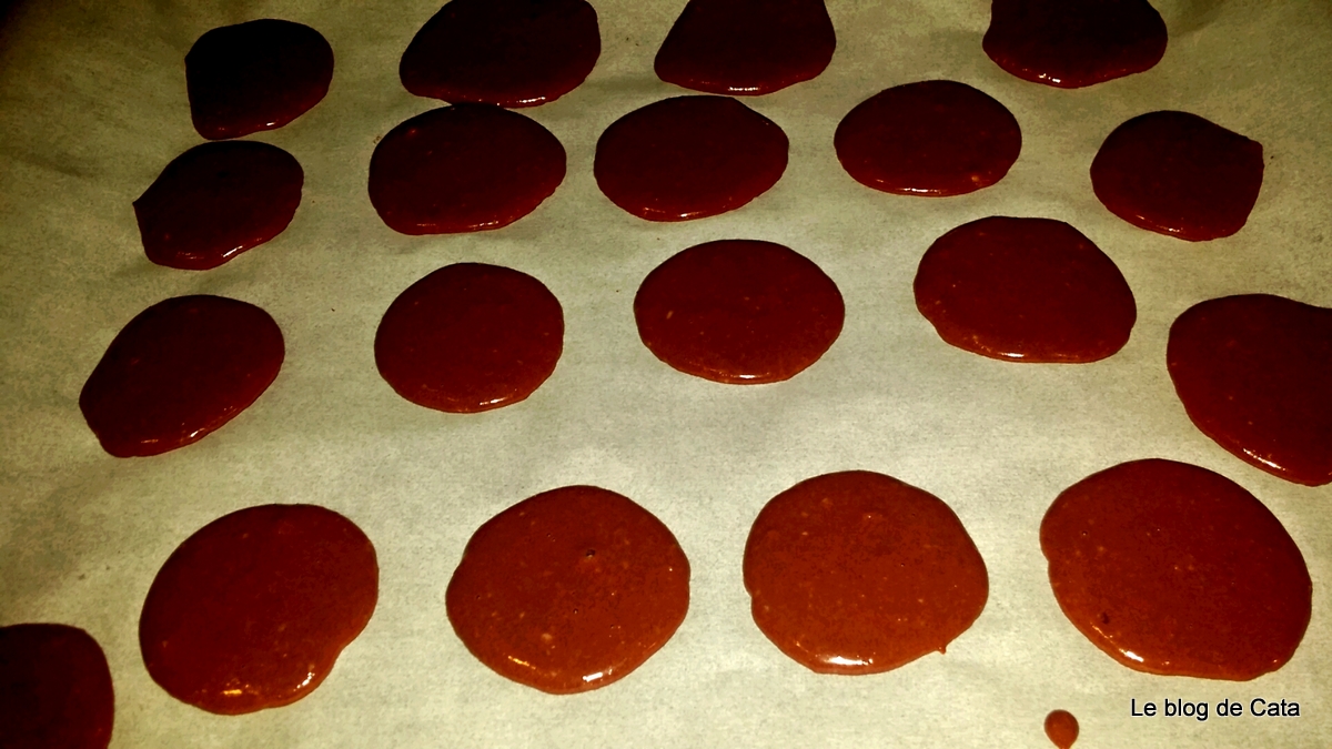 Macarons de ciocolată