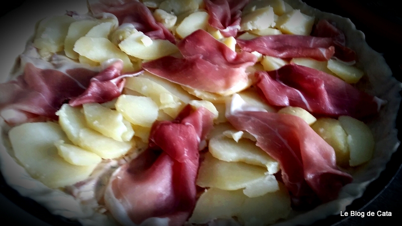 Pizza cu branza Raclette