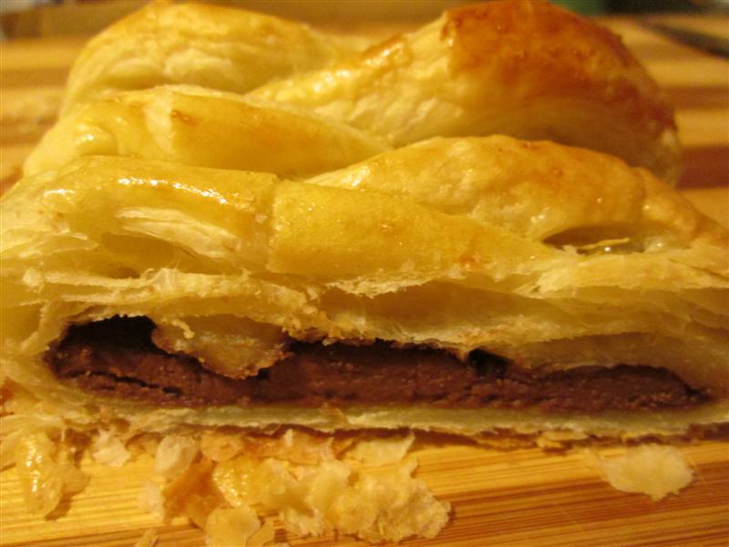 Ciocolata in foietaj