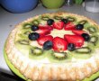 Tarta cu fructe si crema de vanilie-2