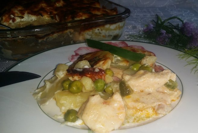 Pastel de Pollo -Gratin de pui argentinien