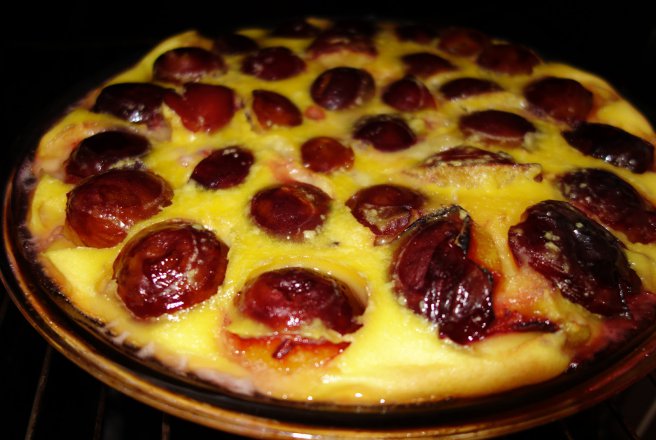 Clafoutis cu prune