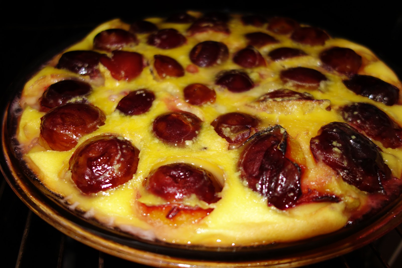 Clafoutis cu prune