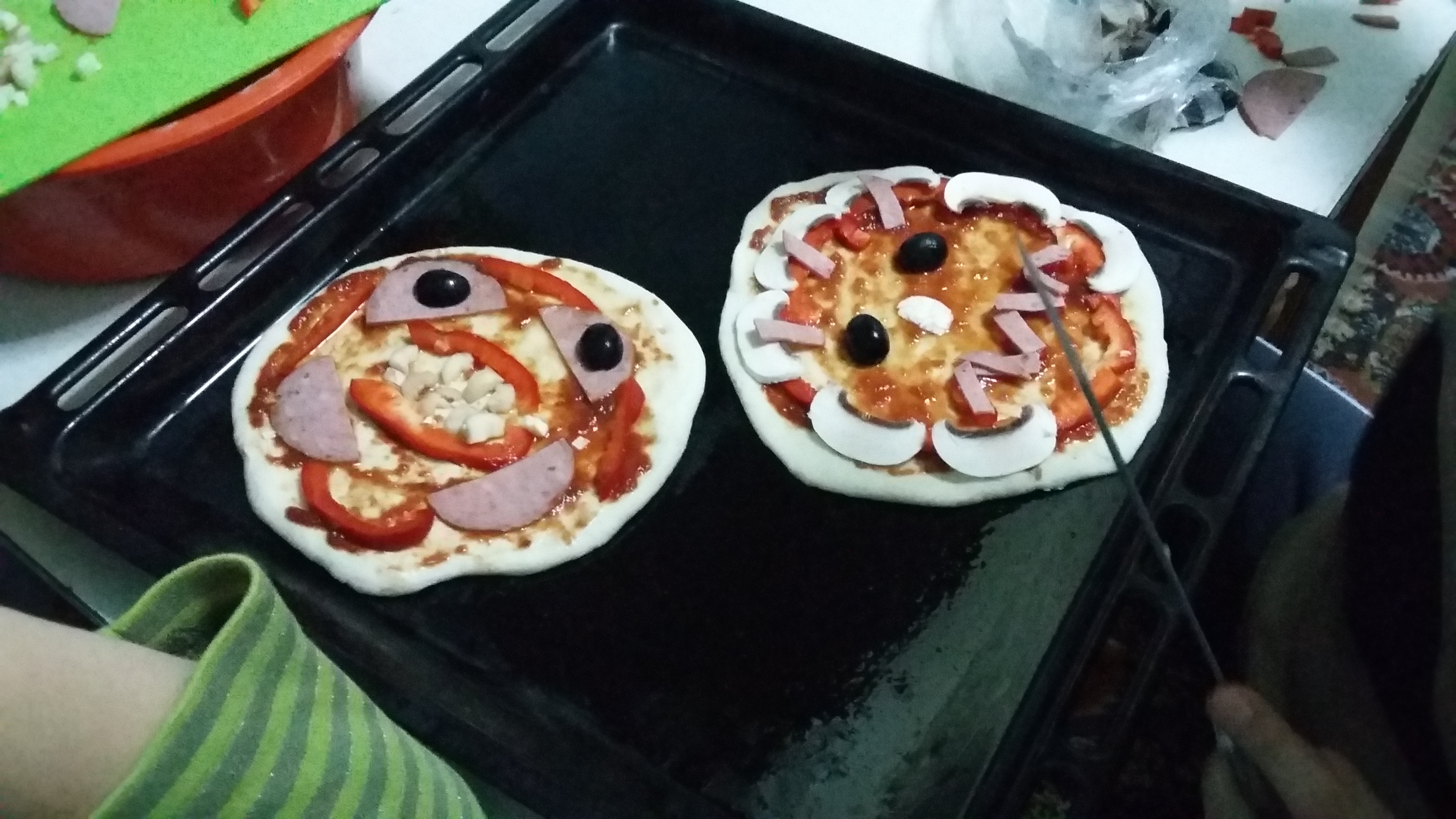 Pizza de Halloween