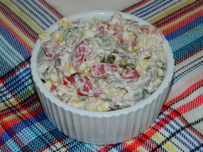 Salata de pui cu ciuperci