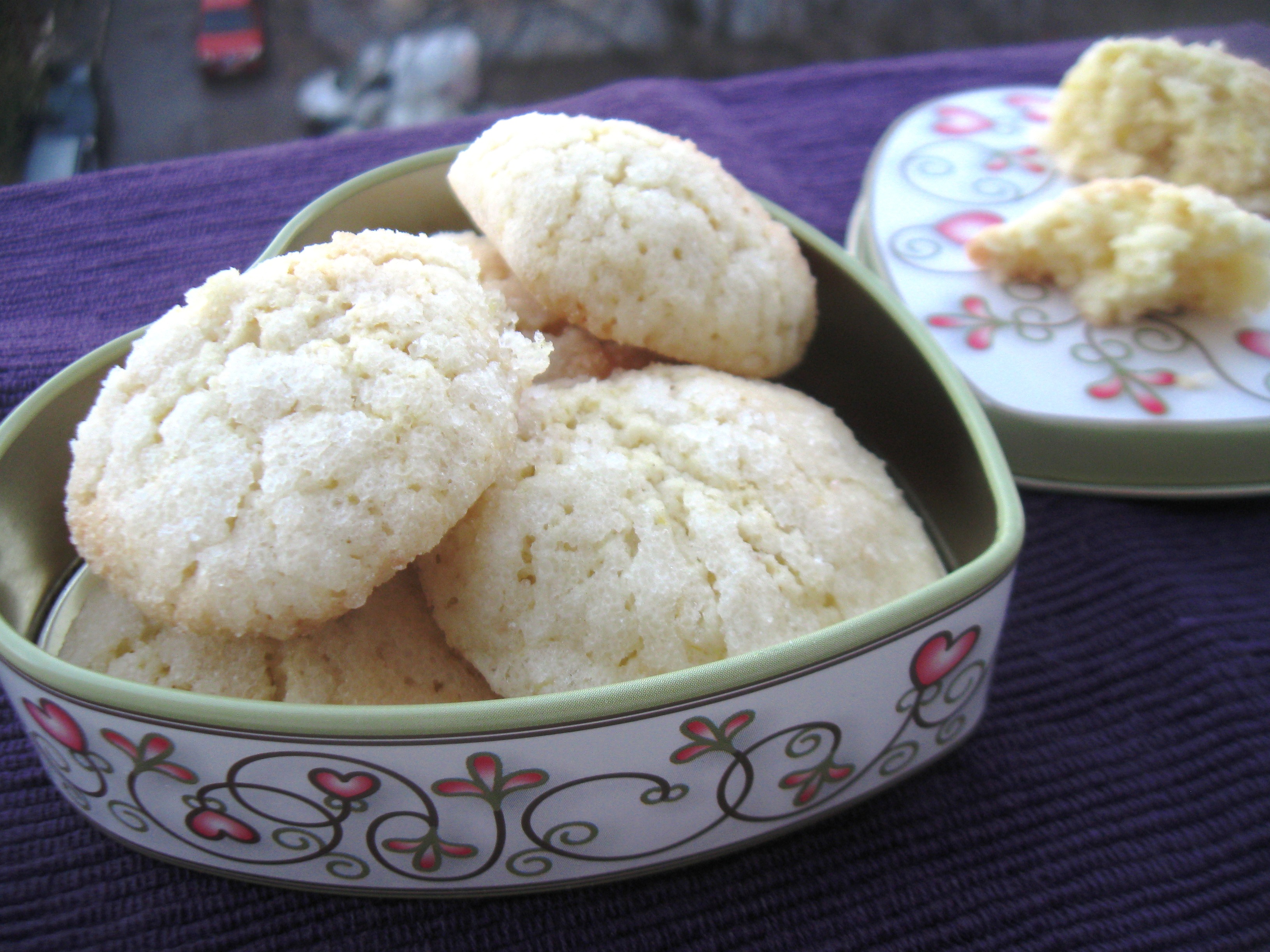 Biscuiti (crinkles) cu lamaie