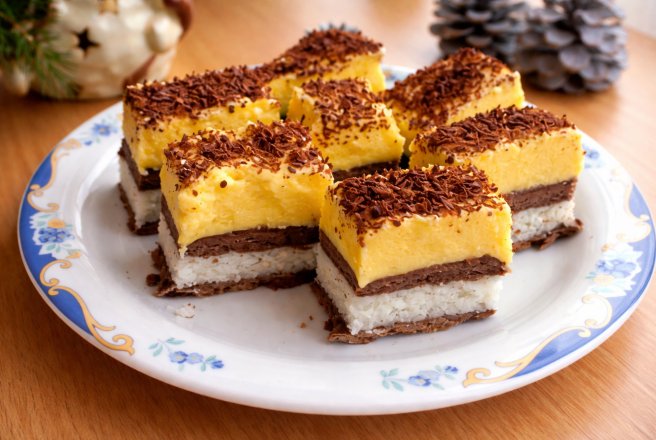 Prajitura coco-vanilla