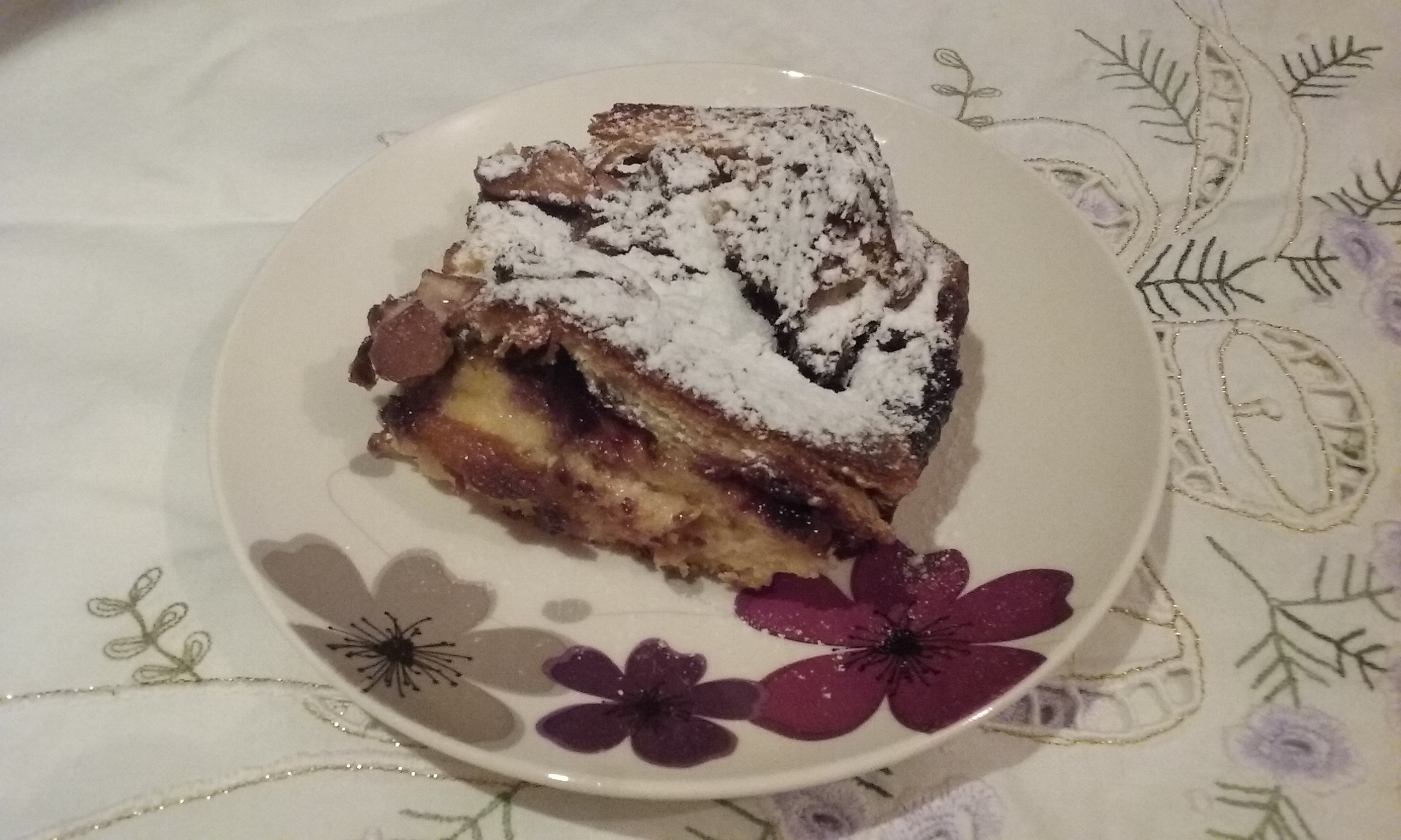 Budinca de cozonac panettone