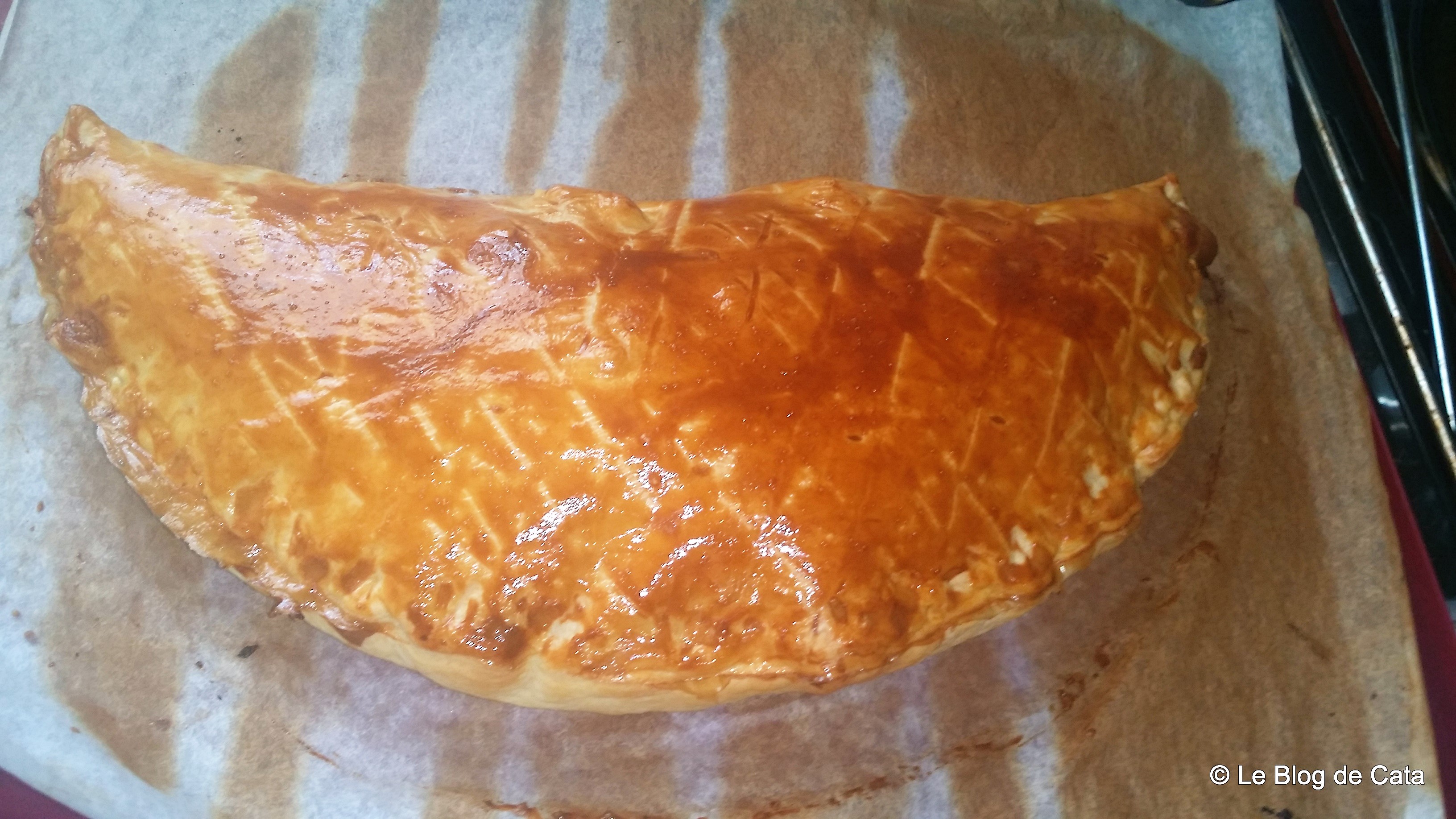 Placinta pralinata - Galette de rois