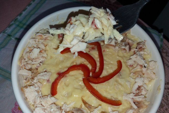 Salata de telina cu piept de pui