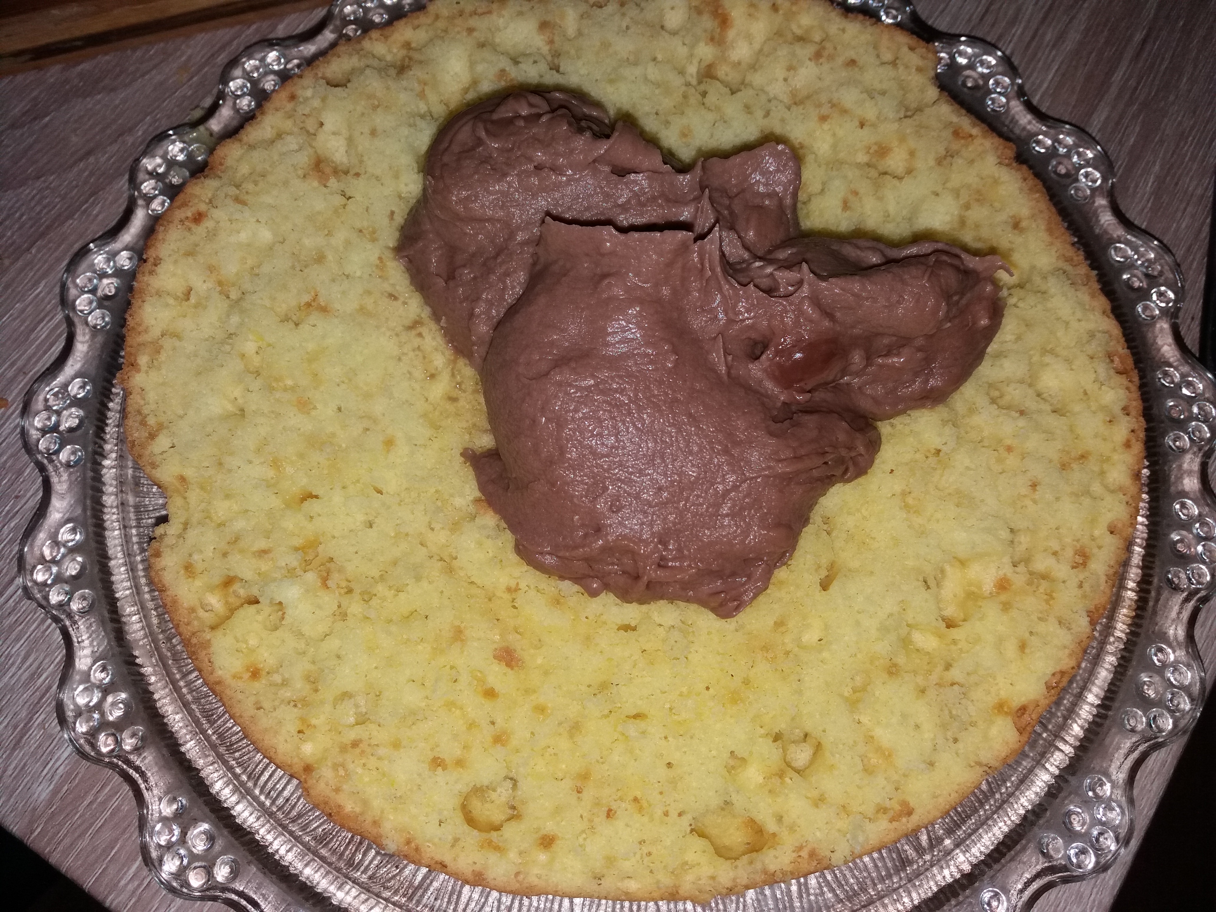 Desert tort Primavara cu crema de mascarpone si ciocolata