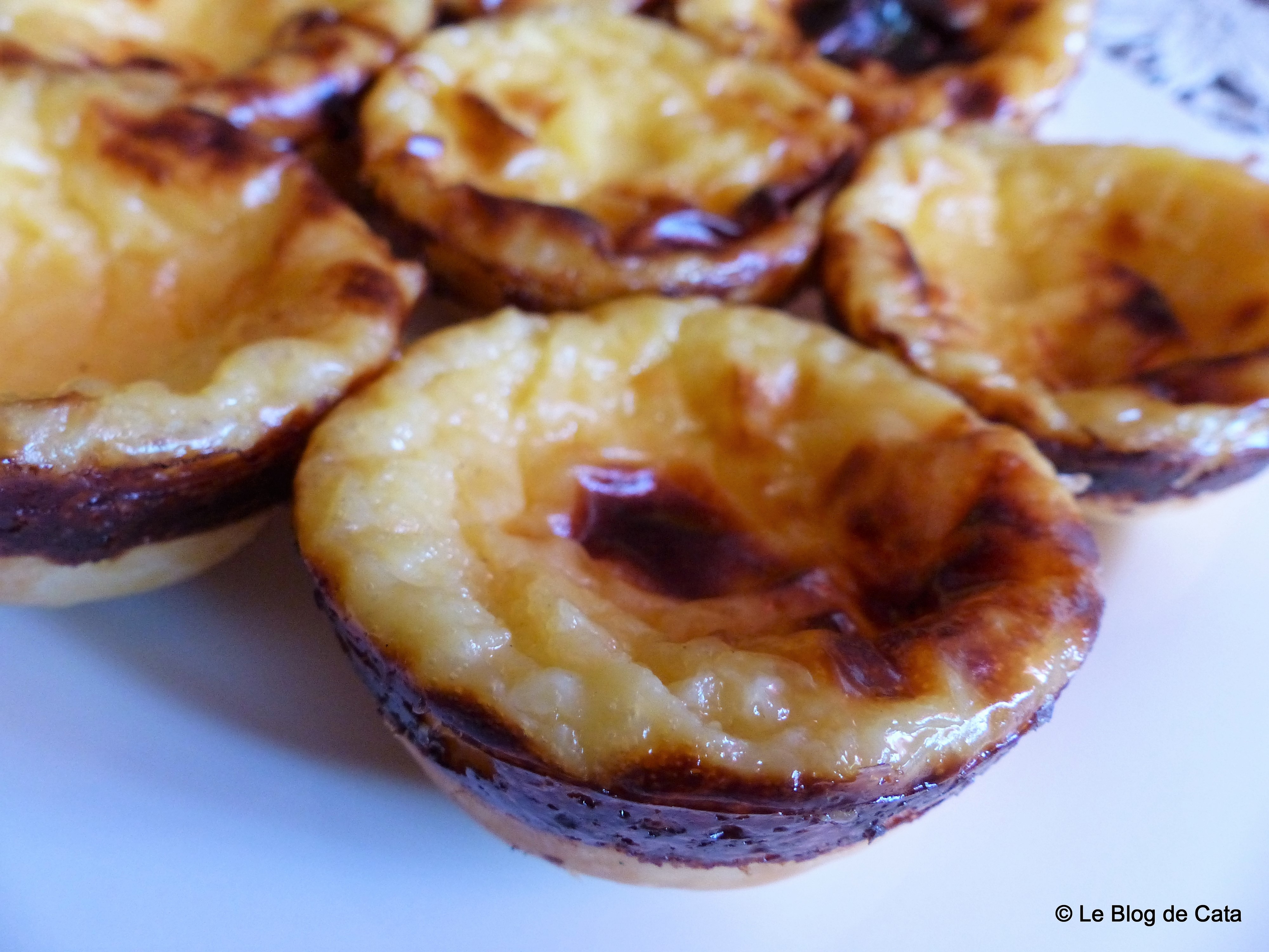 Desert flan portughez- Pasteis de Nata