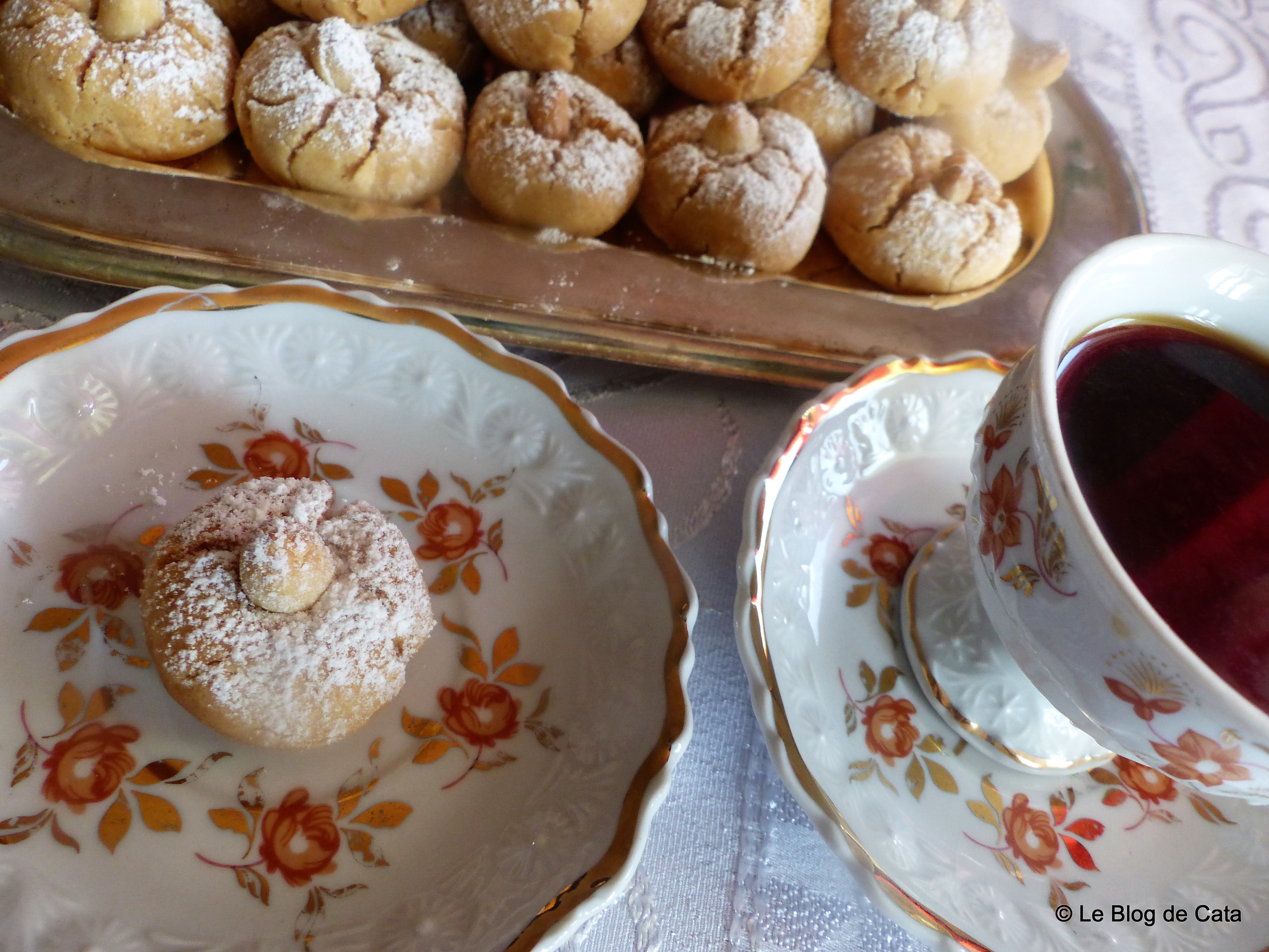 Desert biscuiti cu unt de arahide / Ghriba Lbahla