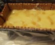 Desert tort de biscuiti cu crema caramel si jeleu de piersici-6