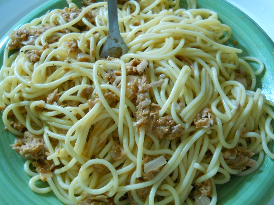 Spaghetti cu ton