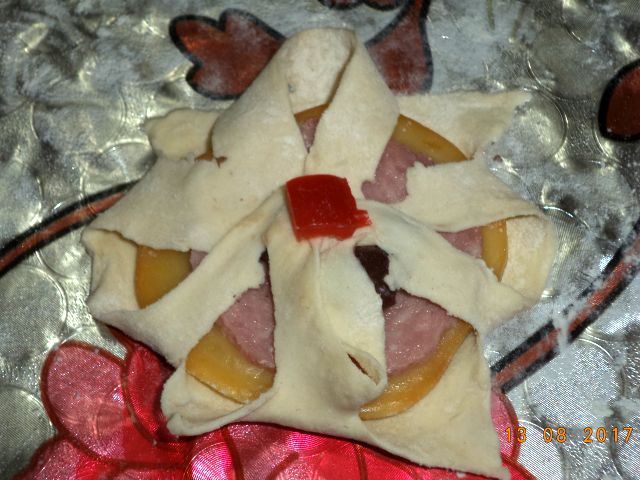 Mini-pizza cu vinete