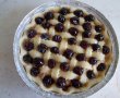 Desert tarta cu branza dulce si vișine-10