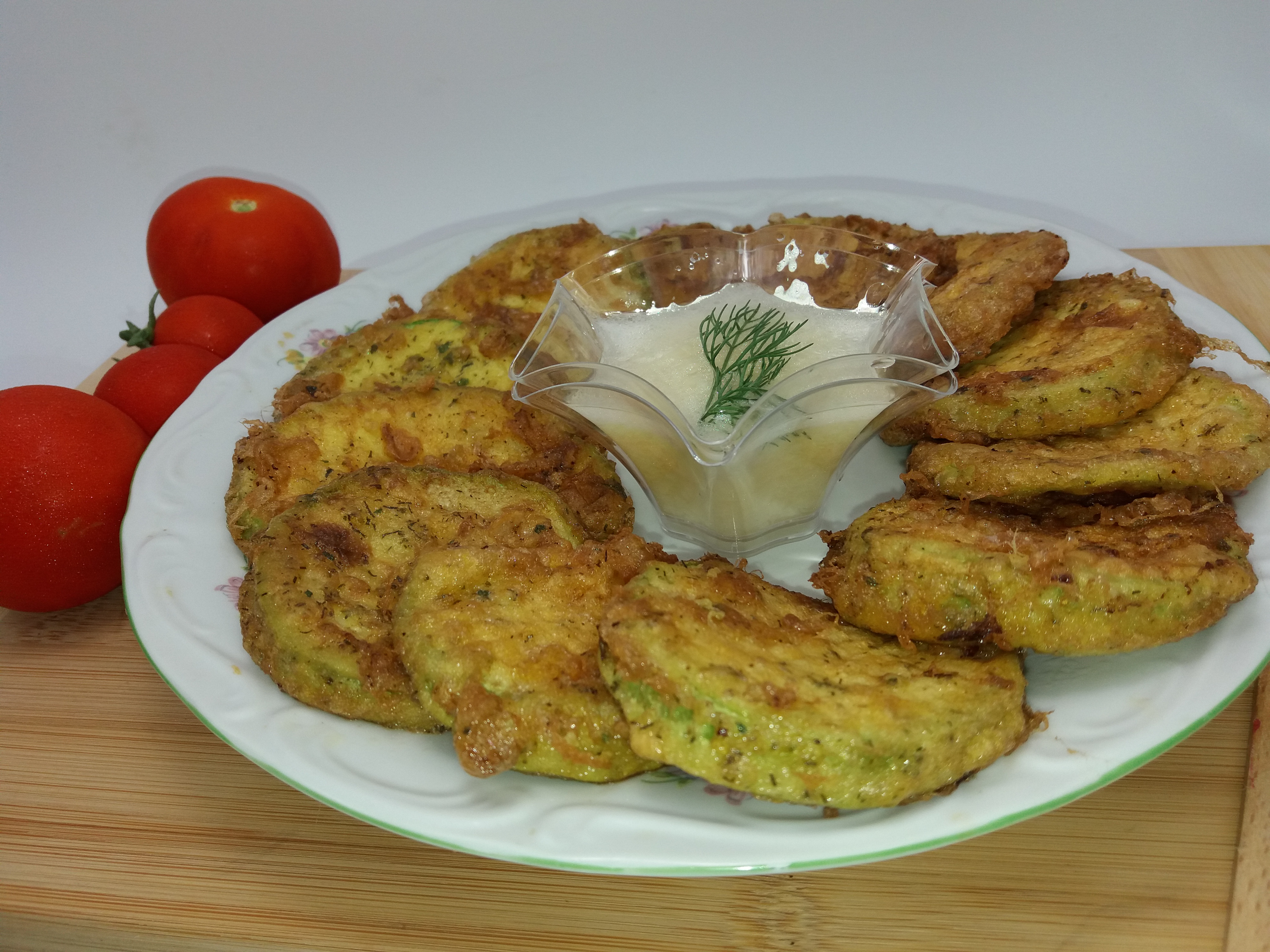 Dovlecei pane cu marar si oregano
