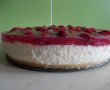 Desert cheesecake cu visine, fara coacere-12