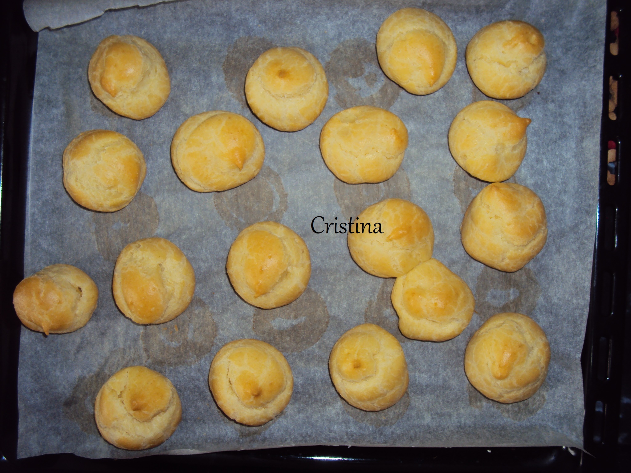 Aperitiv choux cu omleta