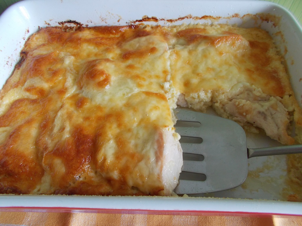 Gratin de piept de pui