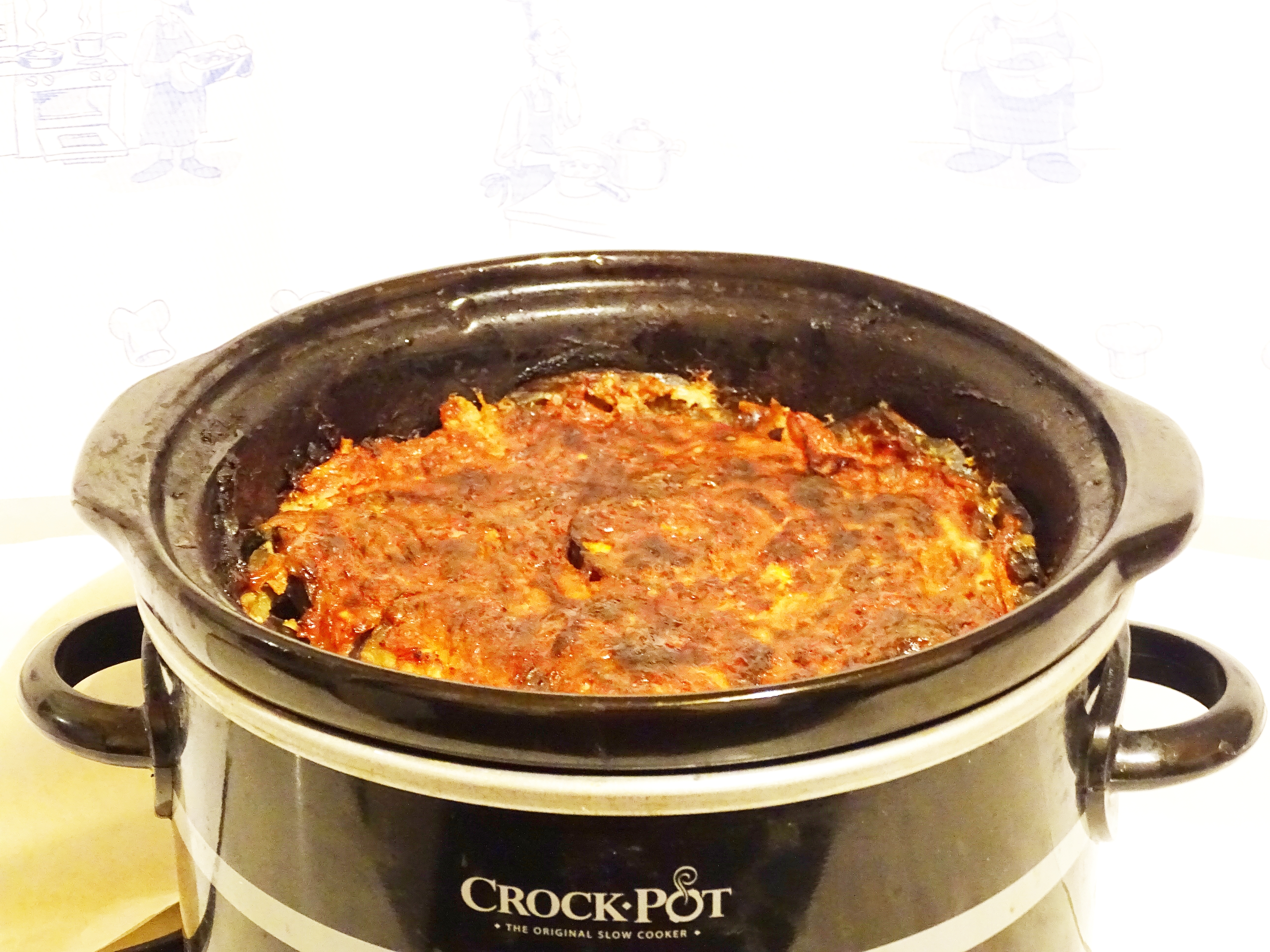 Musaca de vinete la slowcooker Crock-Pot