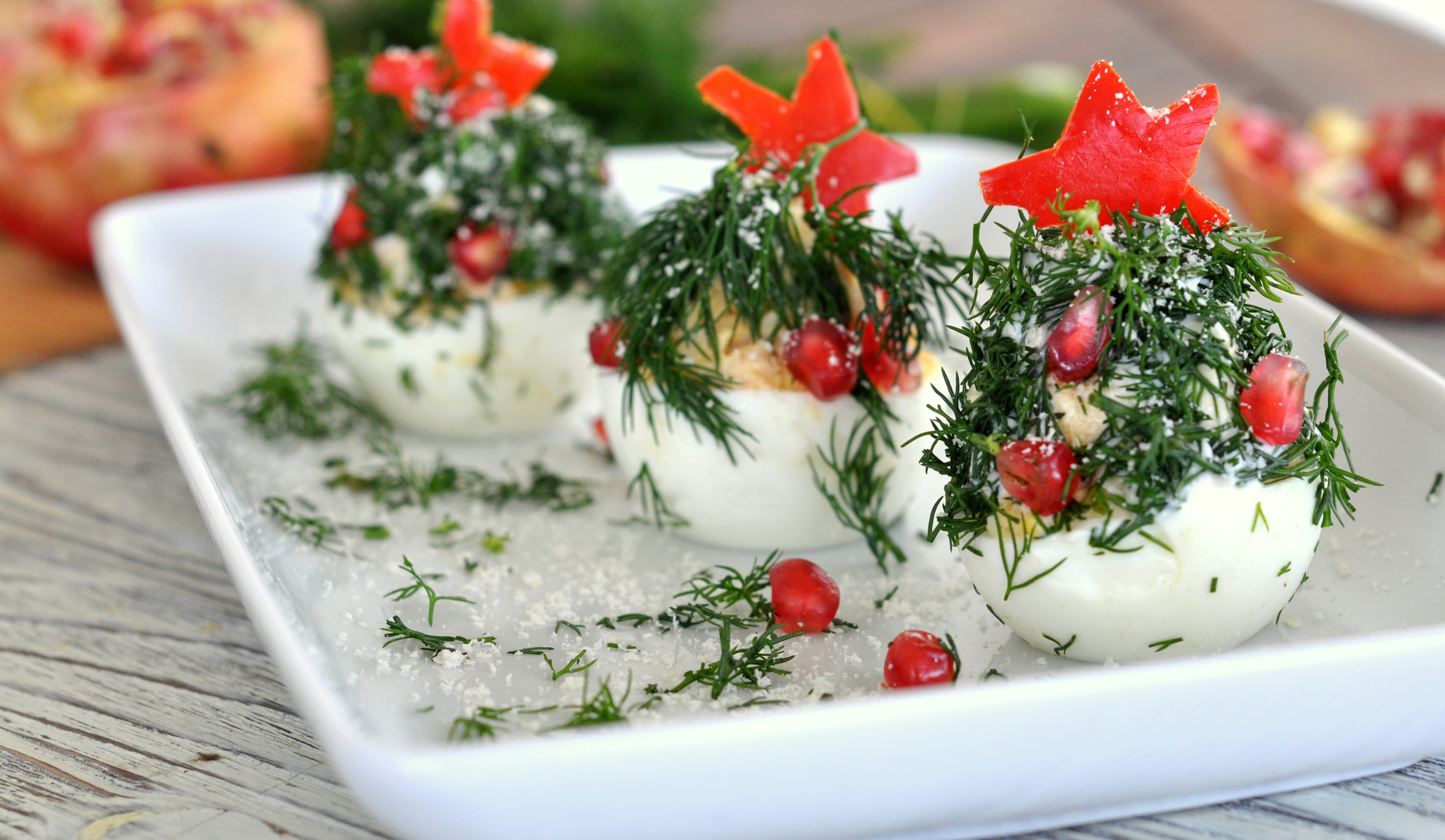 Aperitiv oua umplute pentru revelion